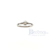 Platinum and Brilliant Cut Diamond Engagement Ring