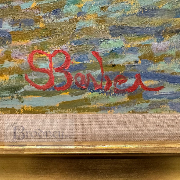 Quay Near Pont des Arts, Paris by Sam Barber