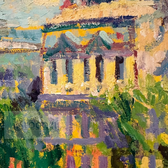 Quay Near Pont des Arts, Paris by Sam Barber