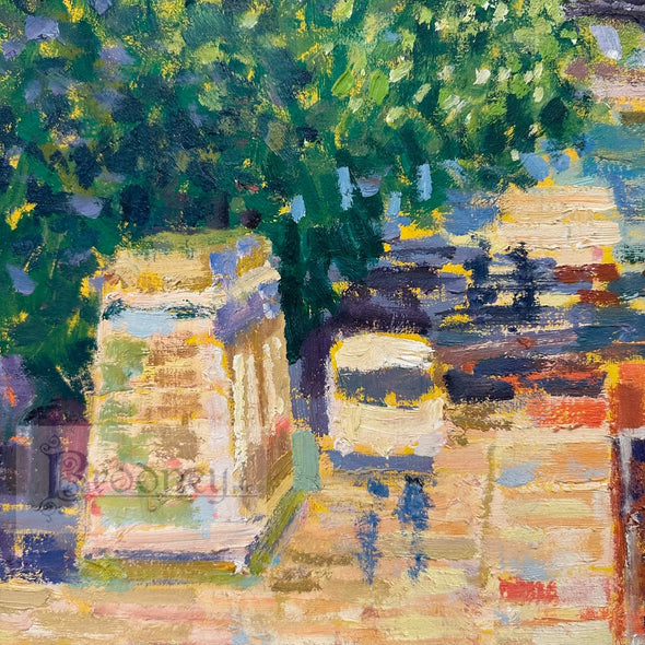 Quay Near Pont des Arts, Paris by Sam Barber