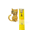 Tiffany & Co. 18 Kt Gold Cat Brooch