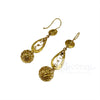 Victorian 9 Kt Gold Dangle Earrings