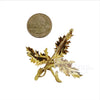 Tiffany & Co. Schlumberger Studios 18 Kt Gold Three Leaf Brooch