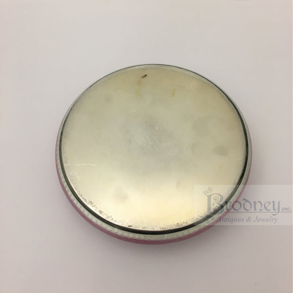 Swiss Silver and Enamel Round Box