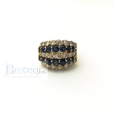 fine-estate-jewelry-14kt-diamond-sapphire-ring