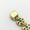 18 Kt Gold Multi Color Gem Stone Bracelet